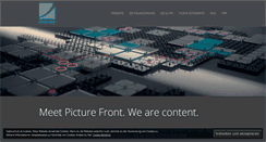 Desktop Screenshot of picturefront.de